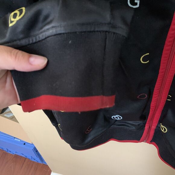 Coogi Size XXL Full Zip Up Jacket Coat Colorful Jogging Logo Embroidered B2 - Picture 12 of 12